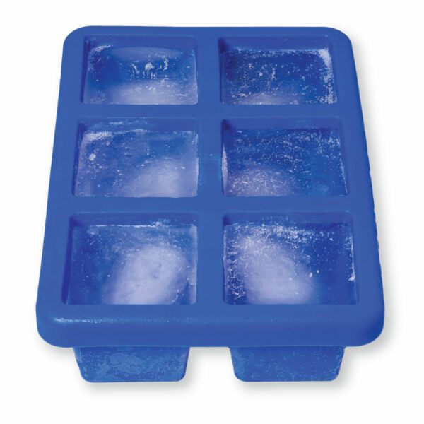 HIC 43748 Big Block Ice Cube Tray, 8-1/2in. x 4-1/ (Case of 6)